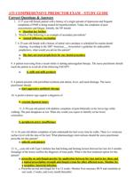 ATI COMPREHENSIVE PREDICTOR EXAM  STUDY GUIDE  Correct Questions & Answers