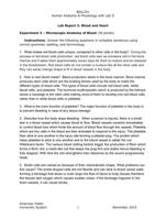 Experiment 3  Microscopic Anatomy of Blood (36 points)