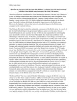 Were Haldane s reforms the most dramatic reforms of the British army? [20 marks]