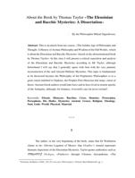 About the Book The Eleusinian and Bacchic Mysteries A Dissertation