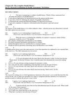 Chapter 04 The Complete Health History Jarvis Physical Examination And Health Assessment 7th Edition