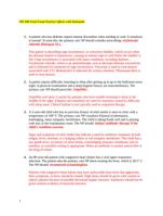 NR 508 Final Exam Practice Q and As with Rationale