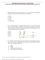 PHYS 2001 Practice Final Exam Summer 2010
