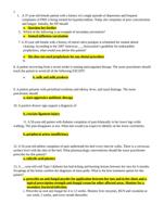 NSG 6340 FINAL EXAM 1  QUESTION AND ANSWERS