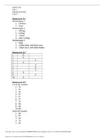 DEAF 310 Homework 4.1 to 4.6 Solutions
