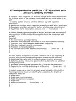 ATI comprehensive predictor  197 Questions withAnswers correctly Verified