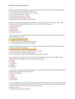 Nutrition Proctored Exam Review  A nurse is reinforcing diet teaching to a client who has type 2 DM