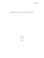 HOMERS ODYSSEY 15-17 AND THE GOSPEL OF MATHEW