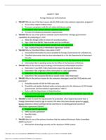 ACQ 120 Lesson 4 - Quiz Foreign Disclosure Authorizations- Defense Acquisition University