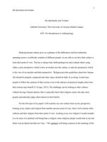 ANT 101: Final - My Spirituality and Voodoo