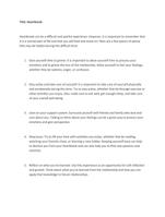 Short essay about Heartbreak..