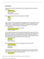 Herzing NU621 Unit 4 Quiz 4 (Advanced Pathophysiology)