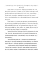 Exploring Themes of Loneliness, Friendship, and the American Dream in John Steinbeck's OfMiceAndMen-4 Pages(12ptTimes2xspace)