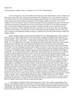 A psychoanalytic reading of Season of Migration to the Norths Mustafa Saeed