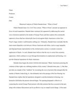 Rhetorical Analysis of Nikole Hannah-Jones What is Owed