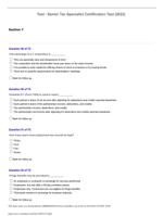 Test - Senior Tax Specialist Certification Test (2022)Section 7