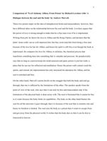 To of Alchemy Althea, From Prison by Richard Lovelace