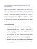 Public health interventions Essay