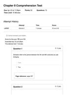 History Quiz Week 8 - Troy University