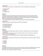 NCLEX NCLEX - RN Exam Latest 2023 - With All Correct Answers