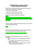 NSG 6020 Midterm Exam 2023 COMPLETE