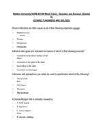 NURS 6512N Week 4 Quiz  Question and Answers