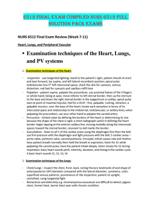 6512 FINAL EXAM COMPILED NURS 6512 FULL SOLUTION PACK EXAMS