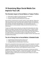 10 Surprising Ways Social Media Can Improve Your Life