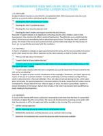 COMPREHENSIVE HESI MED SURG REAL EXIT EXAM WITH NGN UPDATED LATEST SOLUTIONS