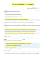 CJ  120, 1-4 MODULE ONE QUIZ, 2023