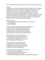 Diplomarbeit ber Architektur (Deutschland)