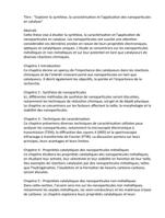 Thse en chimie pour tudiants (franais)