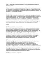 Mmoire de psychologie pour tudiants (franais)
