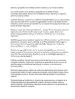 Dinmica geopoltica en el Medio Oriente moderno: una revisin analtica