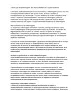 A evoluo da enfermagem: dos marcos histricos  sade moderna  (10 ensaios)