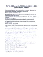 AAFCS 200 Composite TExES (Latest 2023  2024) With Complete Solution