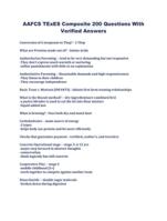 FCS 200 AAFCS Exam (2023  2024) Download To Score A