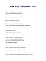 RCFE Study Guide (2023  2024)