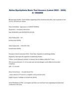 Relias Dysrhythmia Basic Test Answers (Latest 2023  2024) A+ GRADED