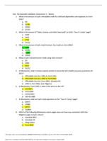 Test- Tax Specialist Validation Assessment 1Martin