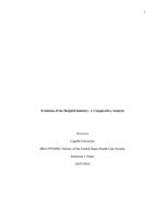 Evolution of the Hospital Industry