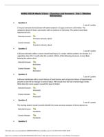 NURS 6501N Week 3 Quiz  Question and Answers  Set 1 (Walden University)