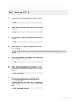 MO - Horse 2018 - Expert Solutions