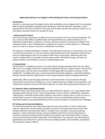 Addressing Violence in Los Angeles: Understanding the Causes and Seeking Solutions