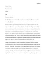 Discussion Questions: What factors are associated with womens representation in parliaments across the world and why?