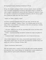 Psychological development in old age