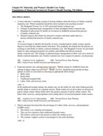 Foundations of Maternal-Newborn & Womens Health Nursing, 7th Edition