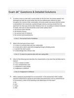Exam  Questions & Detailed Solutions