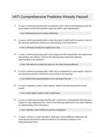 VATI PN Comprehensive Predictor 2020 Form B Green Light Exam Questions and Correct Answers