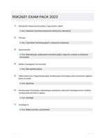 RSK4801 EXAM PACK 2023